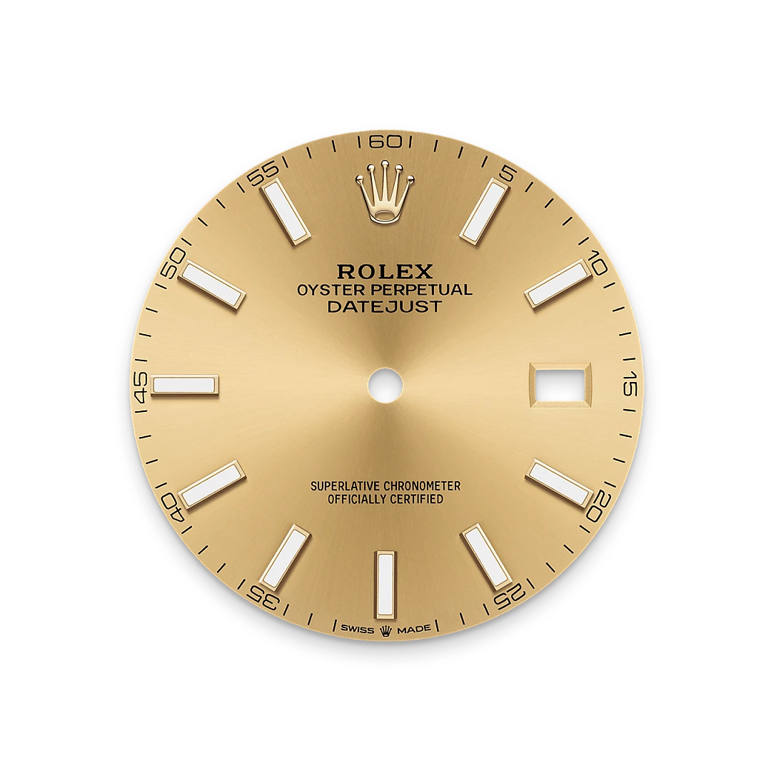 Rolex Champagne-colour dial