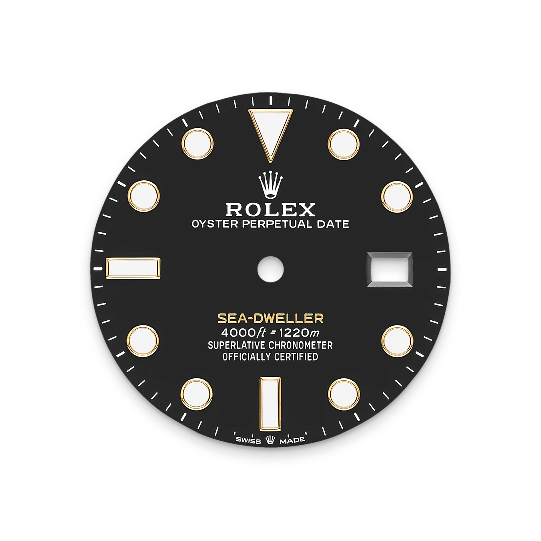 Rolex Intense black dial