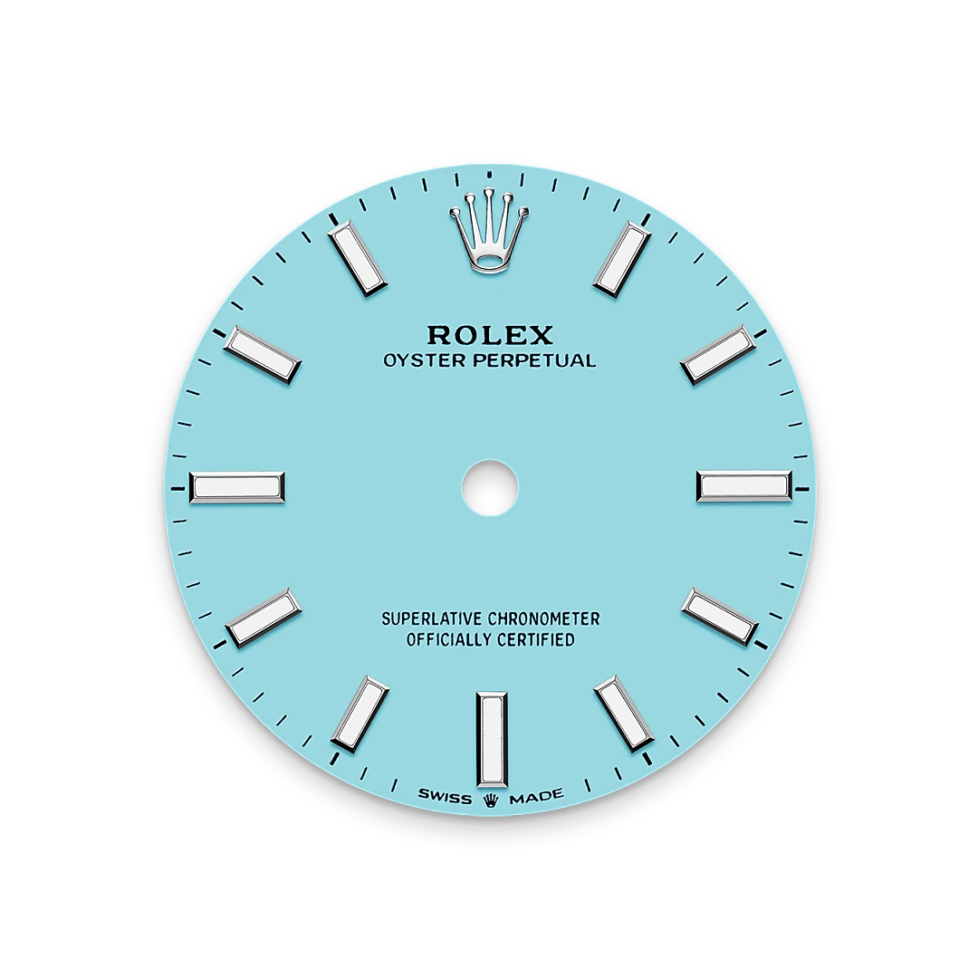 Rolex Turquoise blue dial