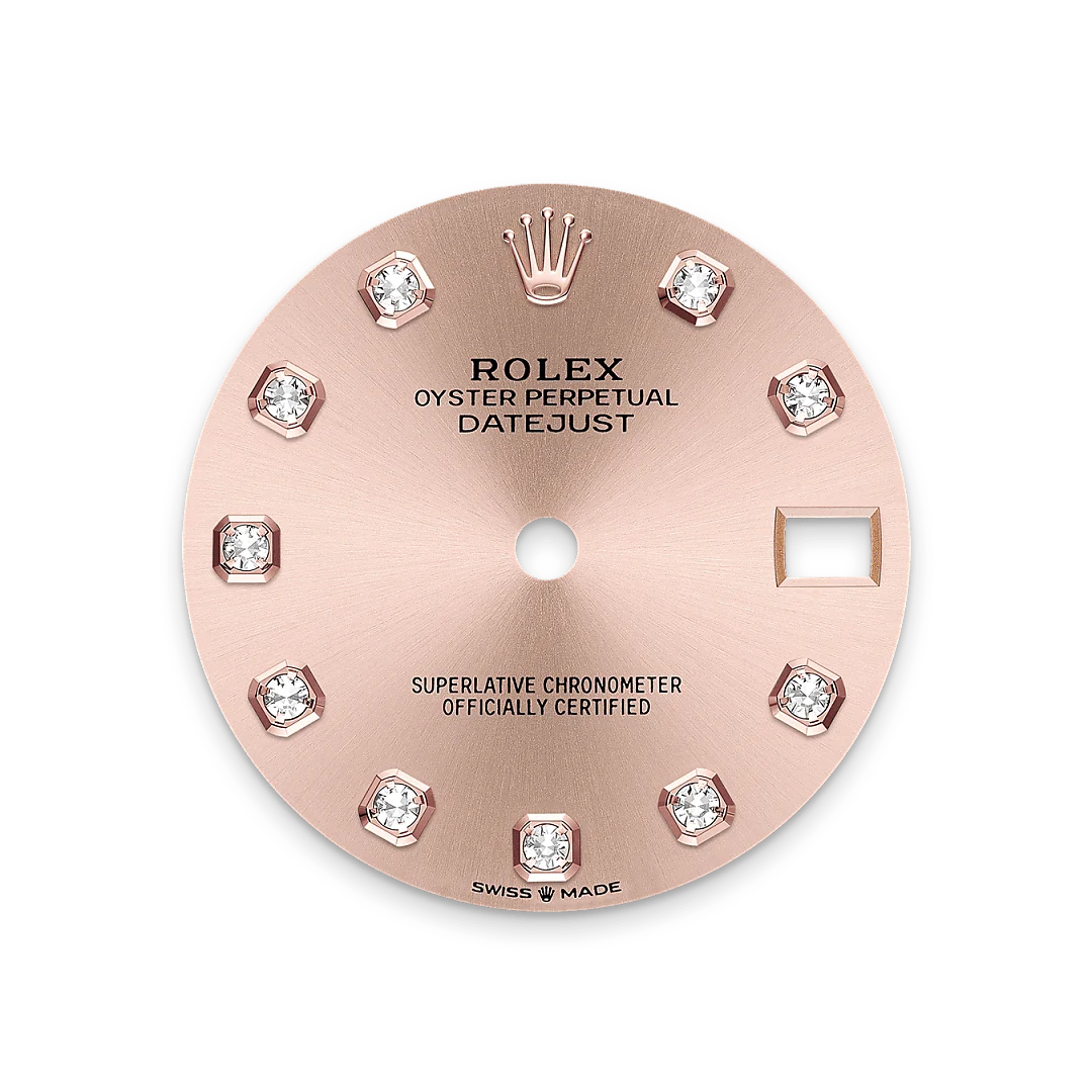 Rolex Rosé-colour dial