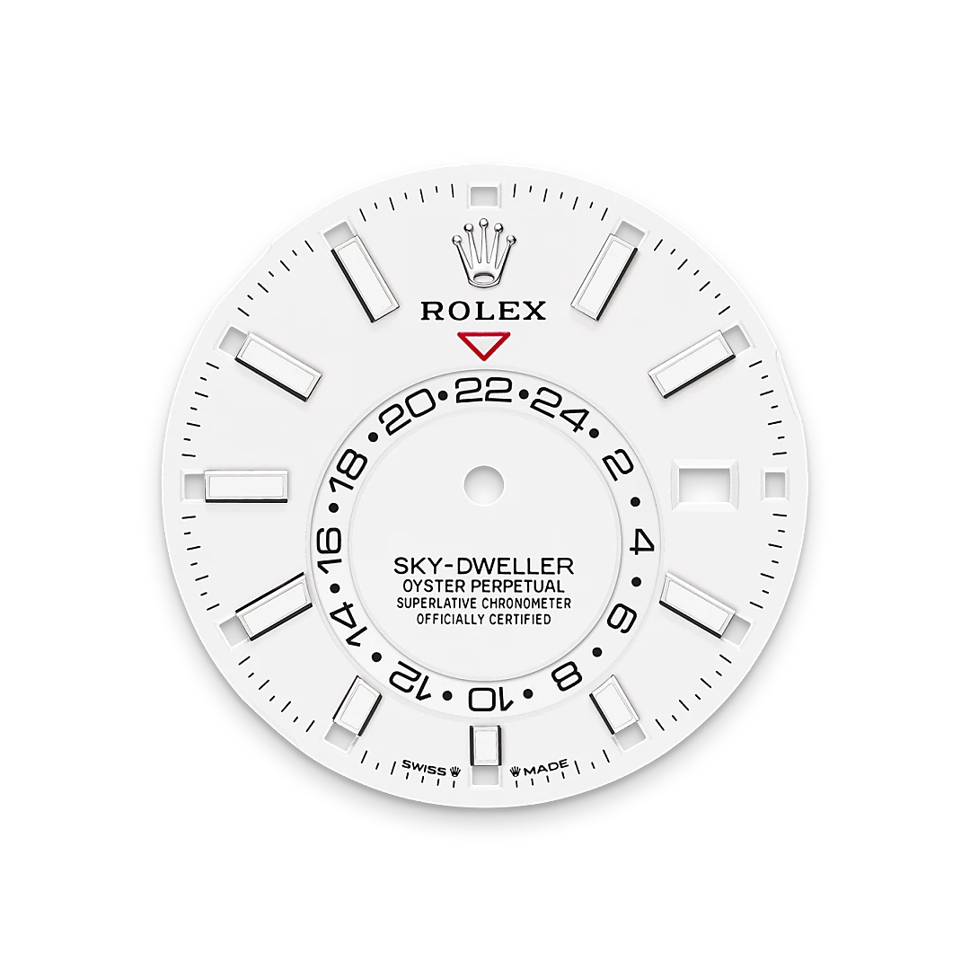 Rolex Intense white dial